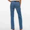 Vmtessa jeans med høy midje og rett passform