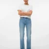 Vmtessa jeans med høy midje og rett passform