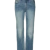 Vmtessa jeans med høy midje og rett passform
