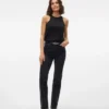 Vmtessa jeans med høy midje og rett passform