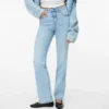 Vmtessa jeans med høy midje og rett passform