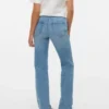 Vmtessa jeans med høy midje og rett passform