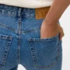 Vmtessa jeans med høy midje og rett passform