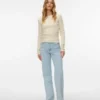 Vmtessa-jeans med høy midje og vid passform