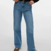 Vmtessa jeans med høy midje og vid passform