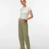 Vmtessa-jeans med høy midje og vid passform
