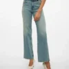 Vmtessa jeans med høy midje og vid passform