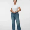 Vmtessa-jeans med høy midje og vid passform