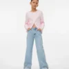 Vmtessa jeans med høy midje og vid passform