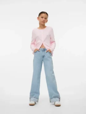 Vmtessa jeans med høy midje og vid passform