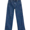 Vmtessa jeans med høy midje og vid passform
