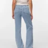 Vmtessa-jeans med høy midje og vid passform