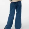 Vmtessa jeans med høy midje og vid passform