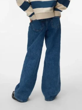 Vmtessa jeans med høy midje og vid passform