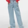 Vmtessa jeans med høy midje og vid passform