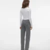 Vmtessa-jeans med høy midje og vid passform