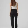 Vmtessa-jeans med høy midje og vid passform