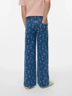 Vmtessa jeans med høy midje og vid passform