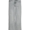 Vmtessa jeans med høy midje og vid passform