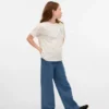 Vmtessa-jeans med høy midje og vid passform