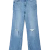 Vmtessa-jeans med høy midje og vid passform