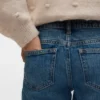 Vmtessa jeans med høy midje og vid passform