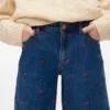 Vmtessa jeans med høy midje og vid passform