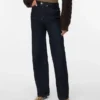 Vmtessa-jeans med høy midje og vid passform