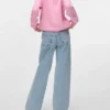 Vmtessa jeans med høy midje og vid passform