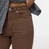 Vmtessa-jeans med høy midje og vid passform