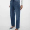Vmtessa-jeans med høy midje og vid passform