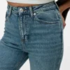 Vmtessa jeans med høy midje og vid passform