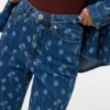 Vmtessa-jeans med høy midje og vid passform