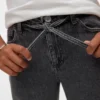 Vmtessa jeans med høy midje og vid passform