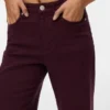 Vmtessa-jeans med høy midje og vid passform