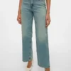 Vmtessa jeans med høy midje og vid passform