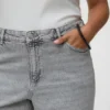 Vmtessa-jeans med høy midje og vid passform