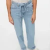 Vmtessa-jeans med høy midje og vid passform