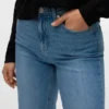 Vmtessa jeans med høy midje og vid passform