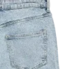 Vmtessa-jeans med strass, høy midje og vid passform