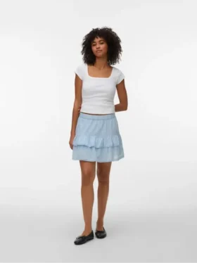 Vmtrine kort shorts med middels høy midje