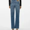 Vmvalerie jeans med middels høy midje og avslappet passform