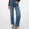 Vmvalerie jeans med middels høy midje og avslappet passform