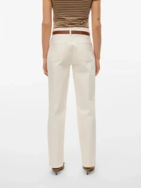 Vmvalerie jeans med middels høy midje og rett passform