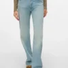 Vmvalerie jeans med middels høy midje og rett passform