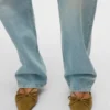 Vmvalerie jeans med middels høy midje og rett passform