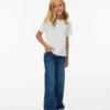 Vmvanessa-jeans med lav midje og vid benpassform