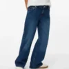 Vmvanessa-jeans med lav midje og vid benpassform