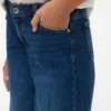 Vmvanessa-jeans med lav midje og vid benpassform