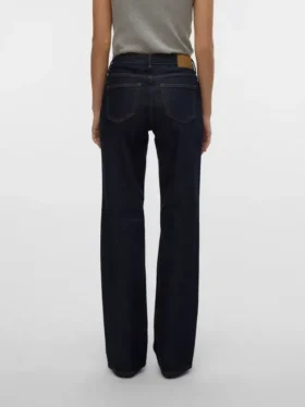 Vmvanessa jeans med lav midje og vid passform